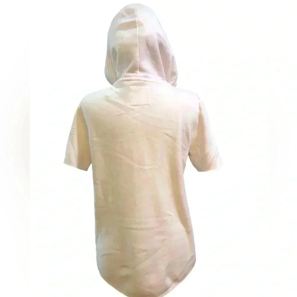 NWT Hollister- Light Pink & White Tie Dye Lightweight Soft Hoodie | Size S - Picture 6 of 8